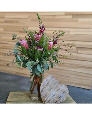 Pretty in Protea Flower Arrangement