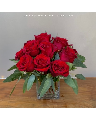 Juliet's Roses Centerpiece Flower Arrangement