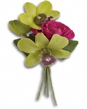 Orchid Celebration Boutonniere