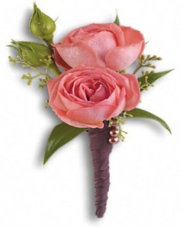 Rose Simplicity Boutonniere