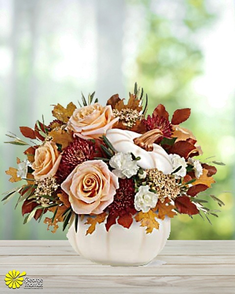 Harvest Charm Pumpkin