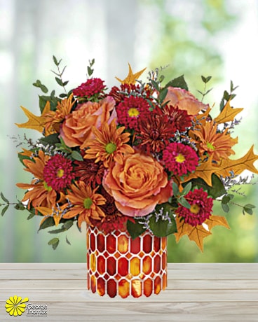 Autumn Aglow Bouquet Flower Arrangement