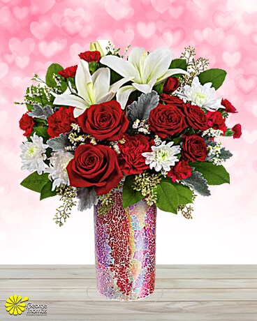 Love Sparkles Bouquet Flower Arrangement