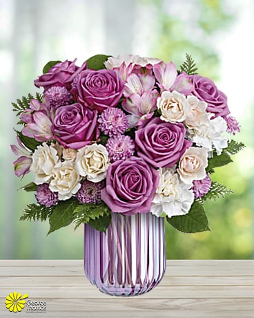 Lavender in Bloom Flower Arrangement
