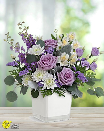 Honey Lavender Blooms Flower Arrangement