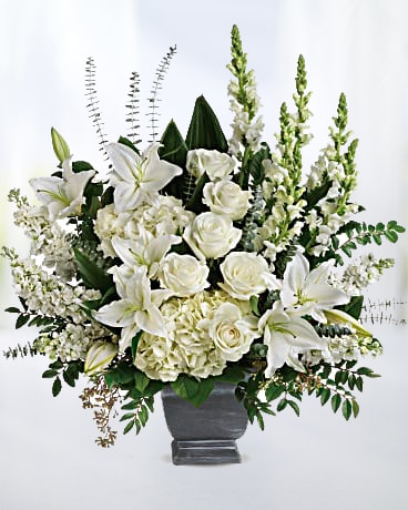 True Horizon Bouquet Funeral Arrangement
