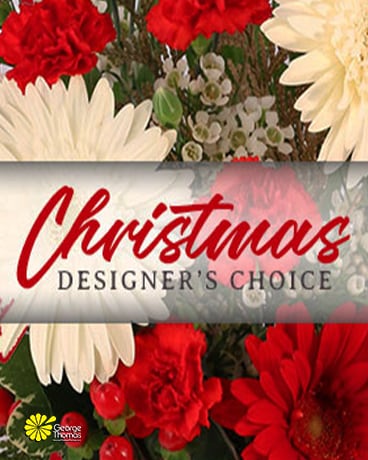 Christmas Designers Choice Flower Arrangement