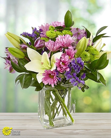 Lavender Fields Flower Arrangement