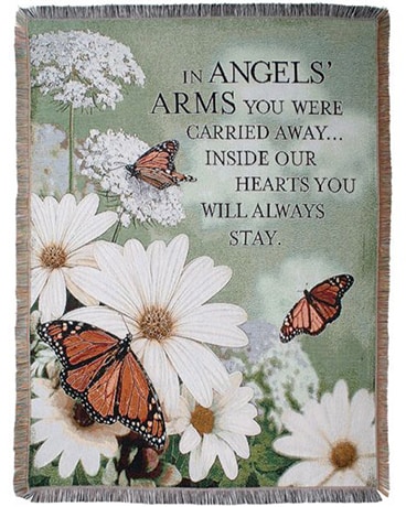Angels' Arms Tapestry Throw Gifts