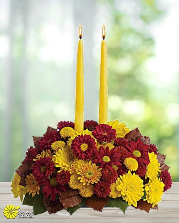 Harvest Happiness Flower Arrangement