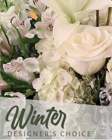 Winter Flowers Designers Choice Flower Arrangement