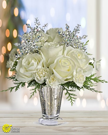 Winter Glow Flower Arrangement