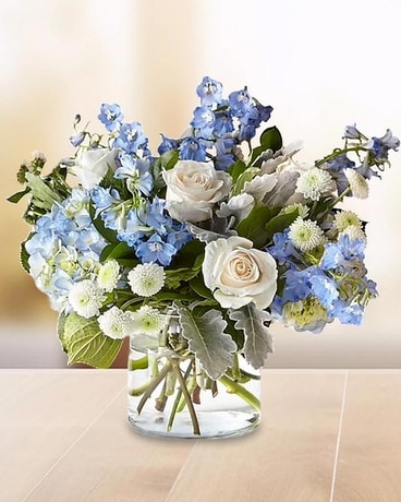 Clear Skies Bouquet in Indianapolis IN - George Thomas Florist