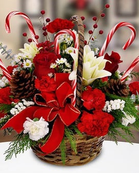 cane flower girl baskets