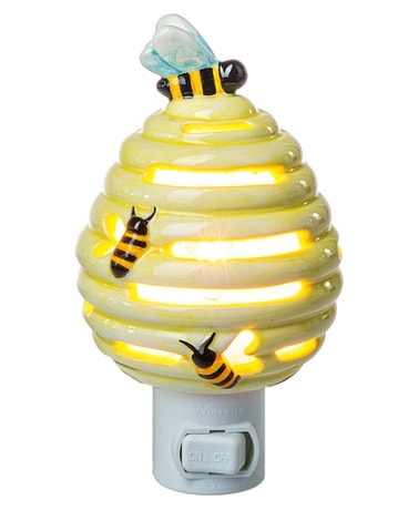 Beehive Ceramic Night Light Gifts