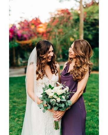 Sunken Gardens Wedding Arrangement