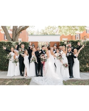 Hyde House Tampa - Bridal Party Wedding Arrangement