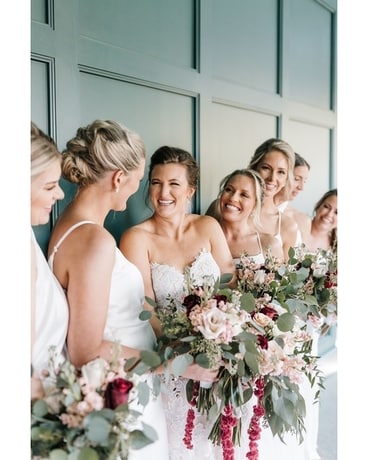 Hyde House Tampa - Bridesmaids Bouquets Wedding Arrangement