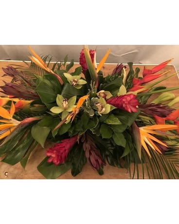 Tropical Swag Flower Arrangement