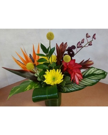 Tropical Arrangements Flower Arrangement