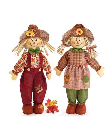 Standing Scarecrow Couple Gifts