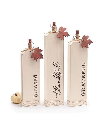Distressed White Pumpkin Gifts