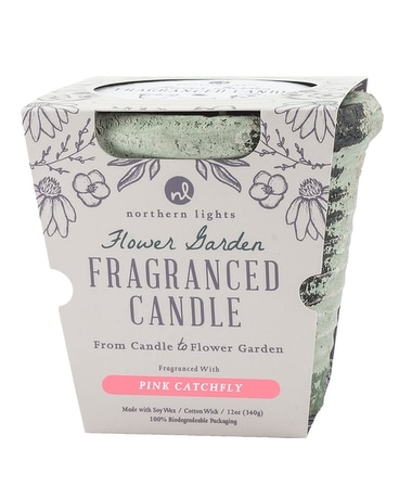 Pink Catchfly Jar Candle