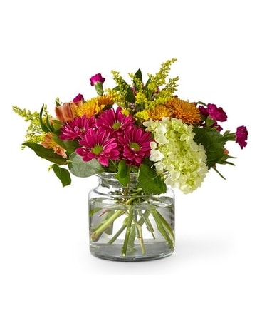 Crisp & Bright Bouquet Flower Arrangement