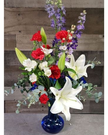 Freedom Rings Flower Arrangement