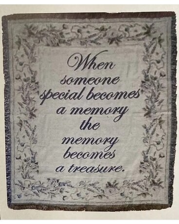 When Someone Special Tapestry Throw Blanket