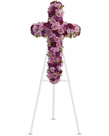 Deepest Faith Spray Flower Arrangement