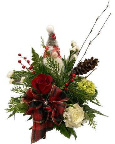 Woodland Gnome Bouquet Flower Arrangement