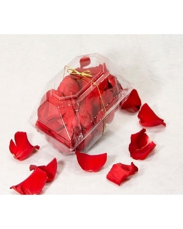 Red Rose Petals (Small/Medium/Large) Flower Arrangement
