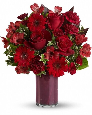 Red Rapture Flower Arrangement