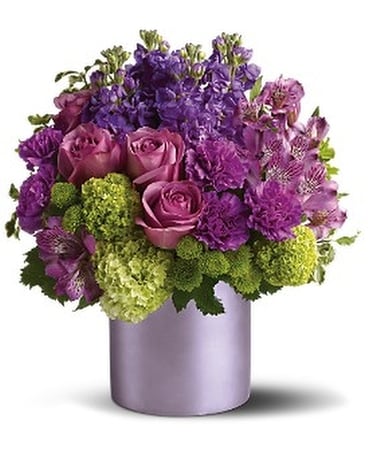 Purple Reign Bouquet Flower Arrangement