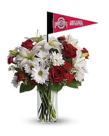 OSU Candy Bouquet in Circleville OH - Wagner's Flowers