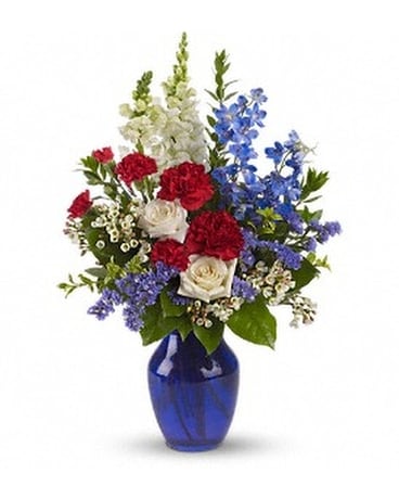 Sea to Shining Sea Bouquet Flower Arrangement