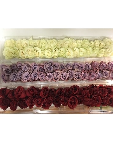 Rose Petals (Grand Box of of 30 Roses) Flower Arrangement