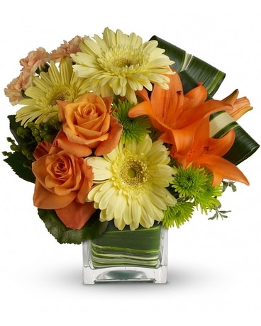 Citrus Crush Bouquet Flower Arrangement