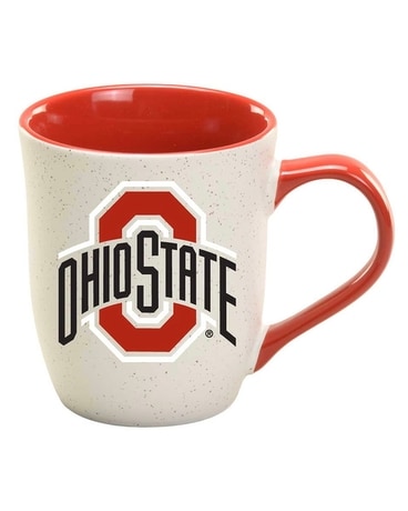 OSU Granite Ceramic Mug with Red Interior Mug Gifts