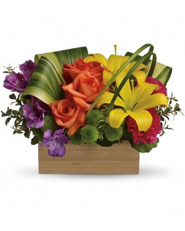 Shades of Brilliance Bouquet Flower Arrangement