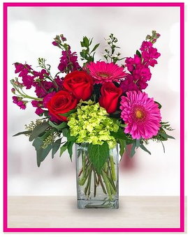 Lovely Jewel Tone Bouquet Flower Arrangement