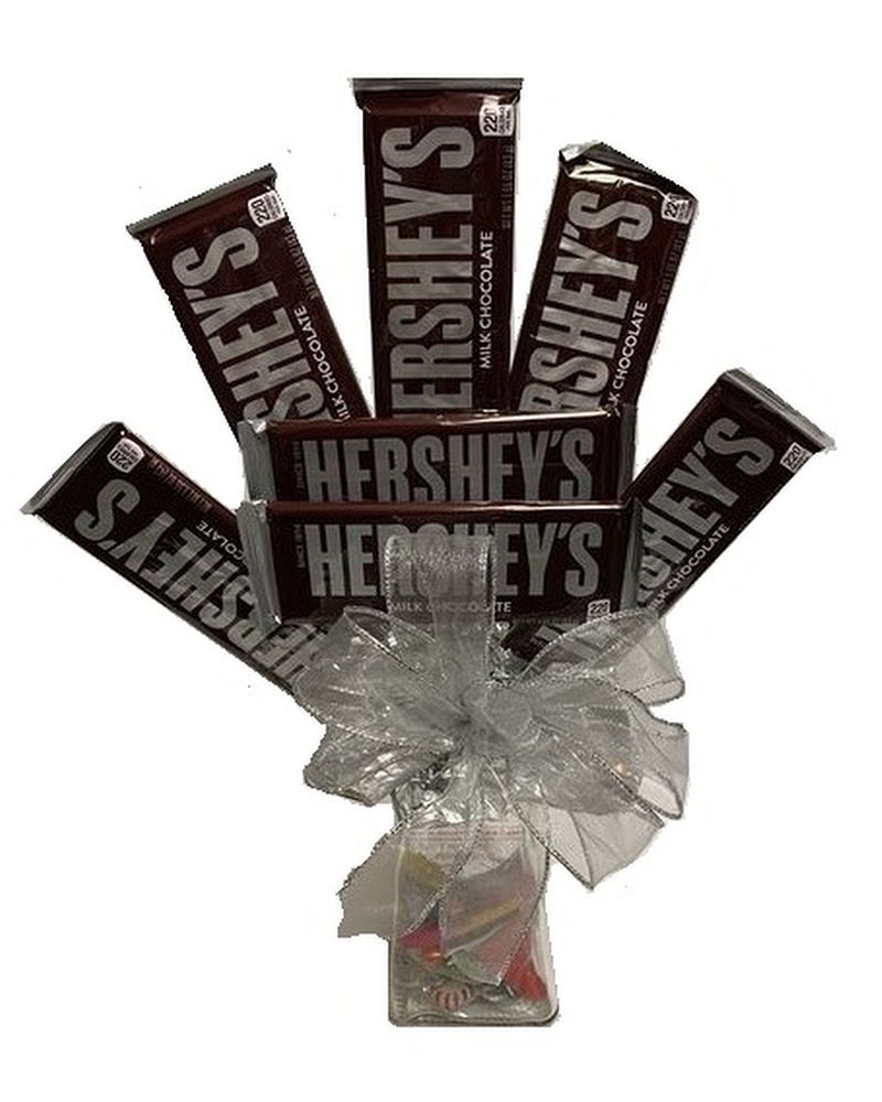 Hershey Sweetheart Candy Bouquet in Columbus OH - cuFlowers.com, image size:800x1000