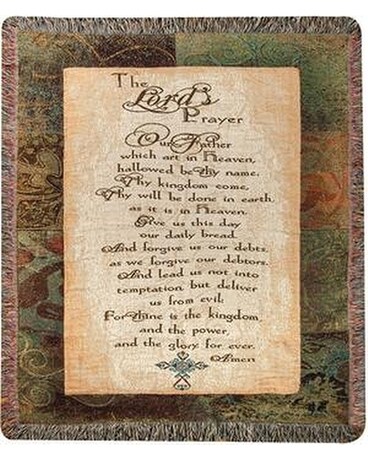 Lord's Prayer Rustic Custom product