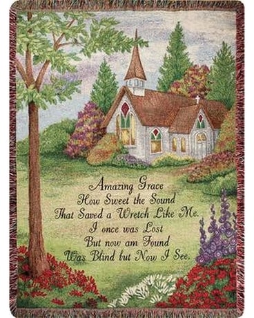 Amazing Grace Tapestry Custom product
