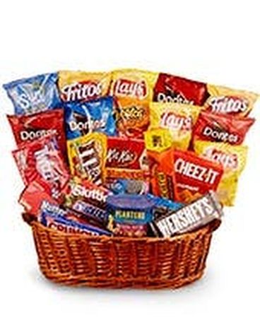 Chips, Candy & More Basket Custom product