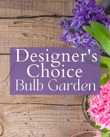 Designer's Choice Bulb Garden Flower Arrangement