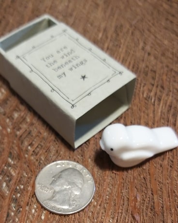 Standard size,  inches height and  inches wide.