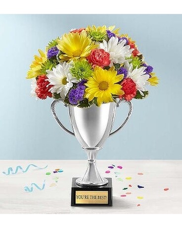 Trophy Arrangement Flower Arrangement