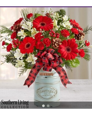 Rustic Gathering Flower Arrangement